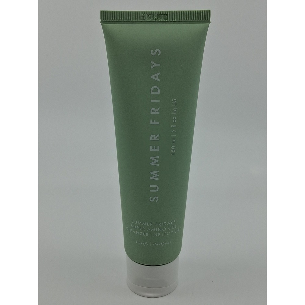 Summer Fridays Super Amino Gel Cleanser Nettoyant Purify - 150 ml / 5 fl oz